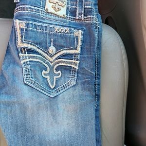 Rock revival jeans for men
